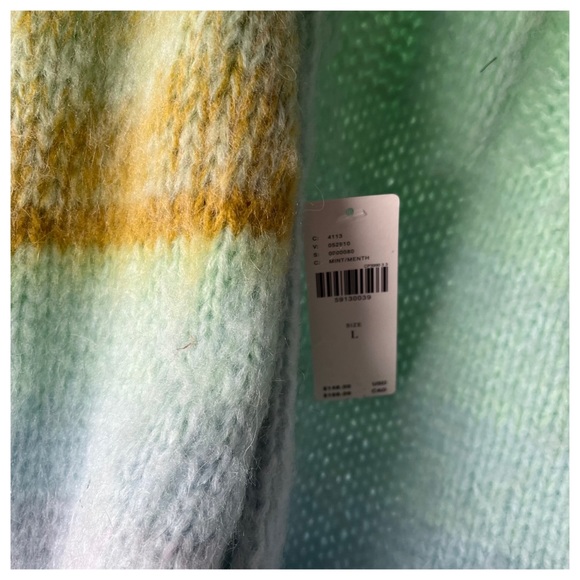 Anthropologie Perri Ombré Oh So Soft Alpaca Blend Tunic Sweater M & L - Picture 10 of 17